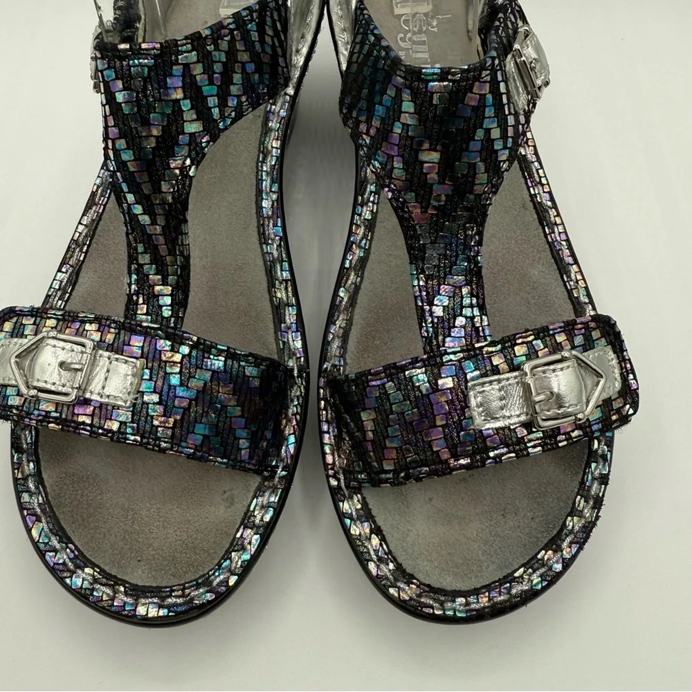 Alegria Lara Shmancy Wedge Sandals EU37 US7/7.5 Comfort - Picture 11 of 16